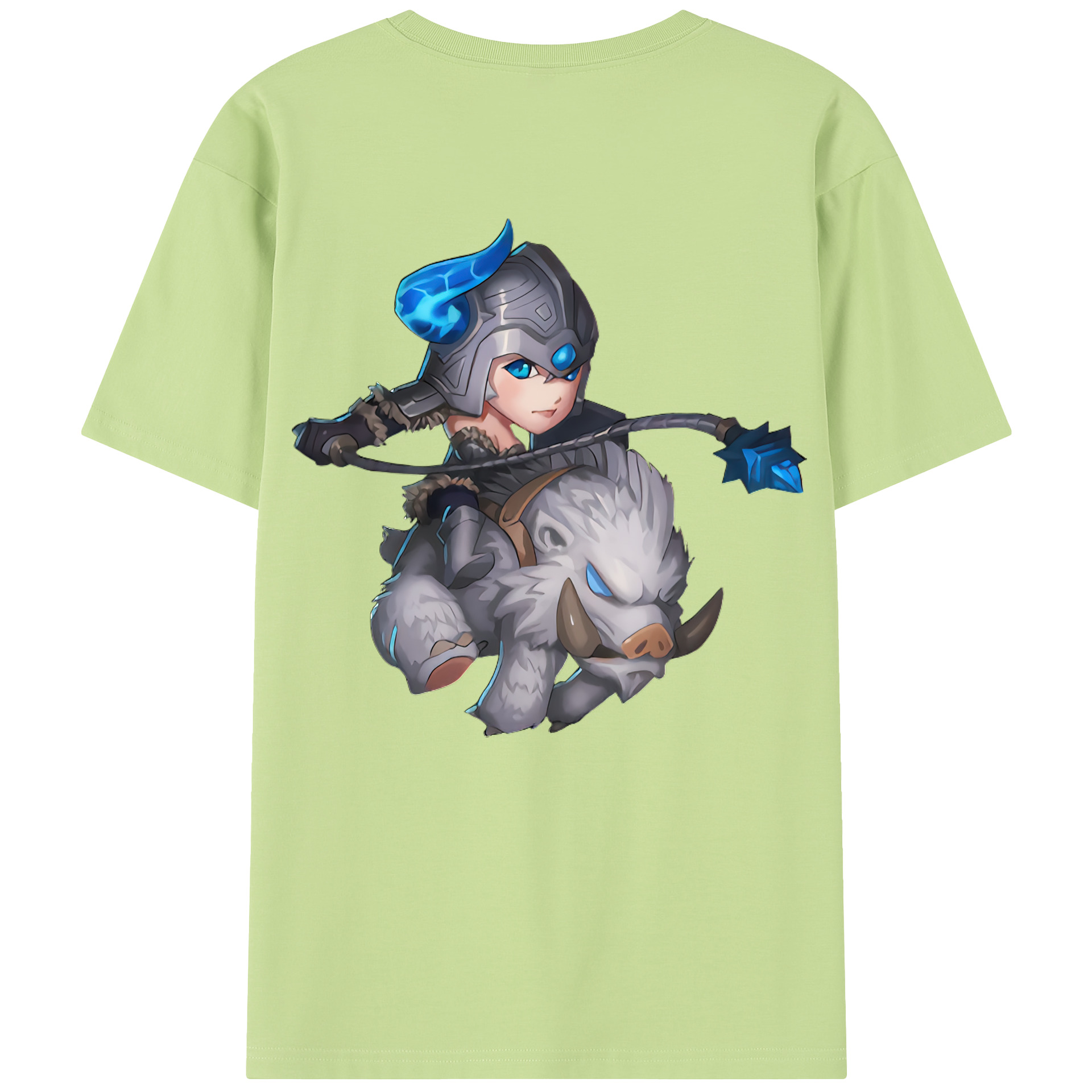 リーグ・オブ・レジェンド League of Legends LOL 綿100％半袖Tシャツ（背面プリント）